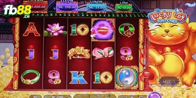 Slot game Mèo Thần Tài cực nổi tiếng